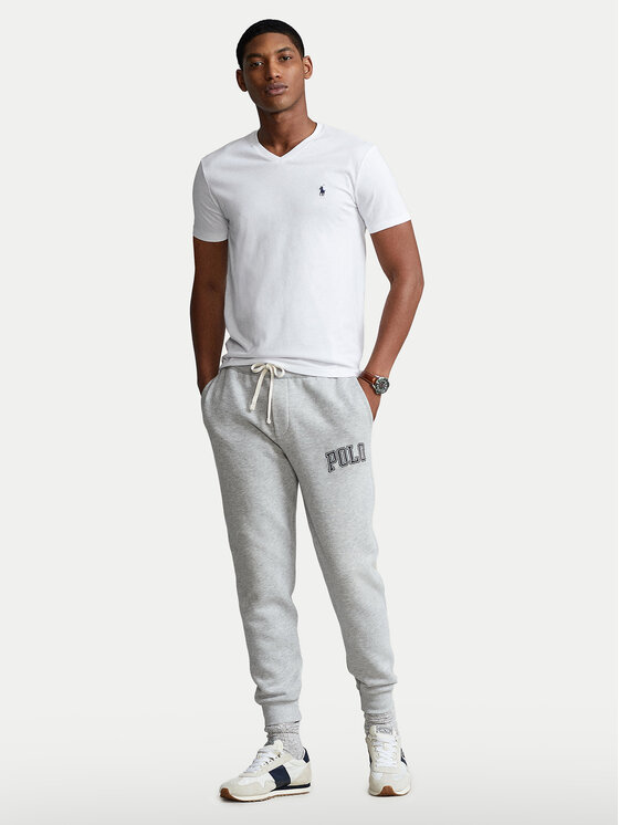 Polo Ralph Lauren Polo Ralph Lauren T-Shirt 710671453008 Λευκό Custom Slim Fit