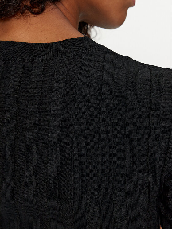 Silvian Heach Silvian Heach Пуловер GPP24269MA Черен Slim Fit
