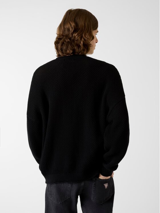 Guess Guess Sweter 180554 Czarny Classic Fit
