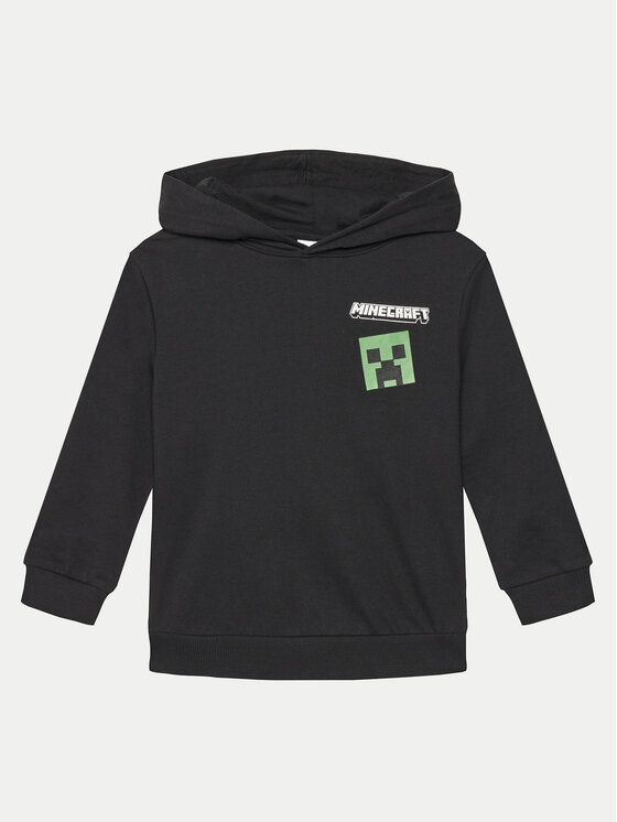 NAME IT NAME IT Felpa Jacot MINECRAFT 13238540 Nero Regular Fit