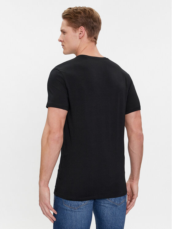 Guess Guess Σετ 2 T-Shirts U97G02 KCD31 Μαύρο Regular Fit