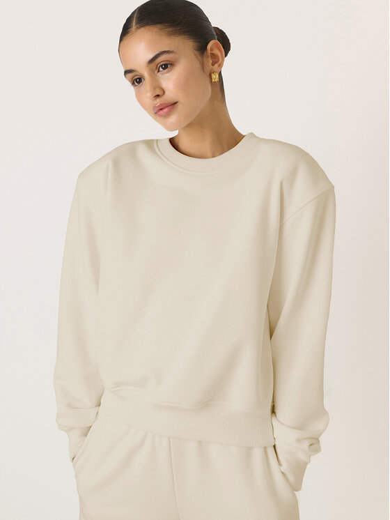 La Mania La Mania Felpa ROSIN Bianco Classic Fit