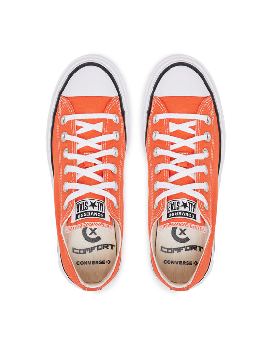 Converse Converse Trampki Chuck Taylor All Star Lift Double Stack Platform A16284C Czerwony