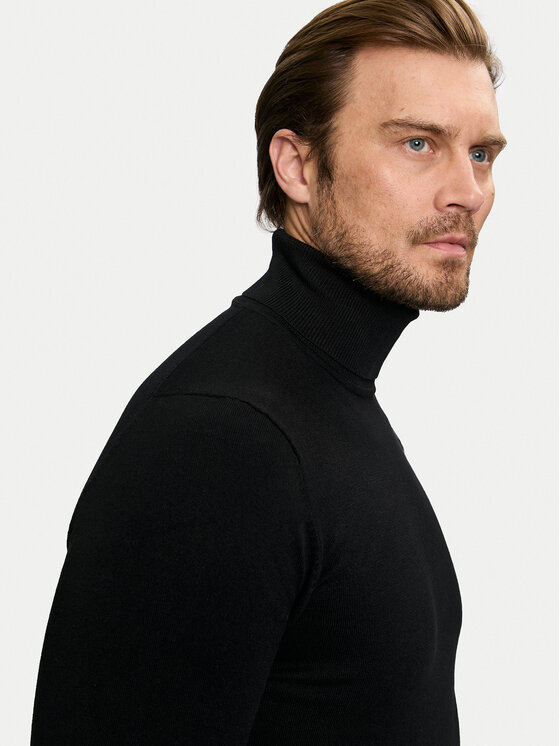 Richmond X Richmond X Garbó Cusma UMA24016LU Fekete Slim Fit