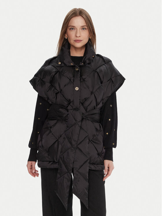 Lola Casademunt by Maite Lola Casademunt by Maite Veste RAINFOREST W PKT 4 BEIGE DIMITY Melns Oversize