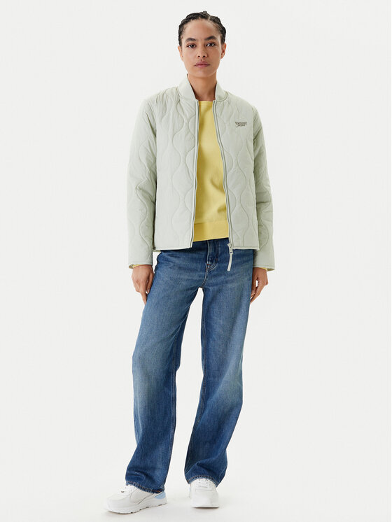 Tommy Jeans Tommy Jeans Μπουφάν μεταβατικό DW0DW20962 Πράσινο Regular Fit