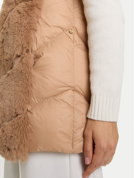 Rinascimento Rinascimento Talvemantel CFC0122220003 Beež Regular Fit