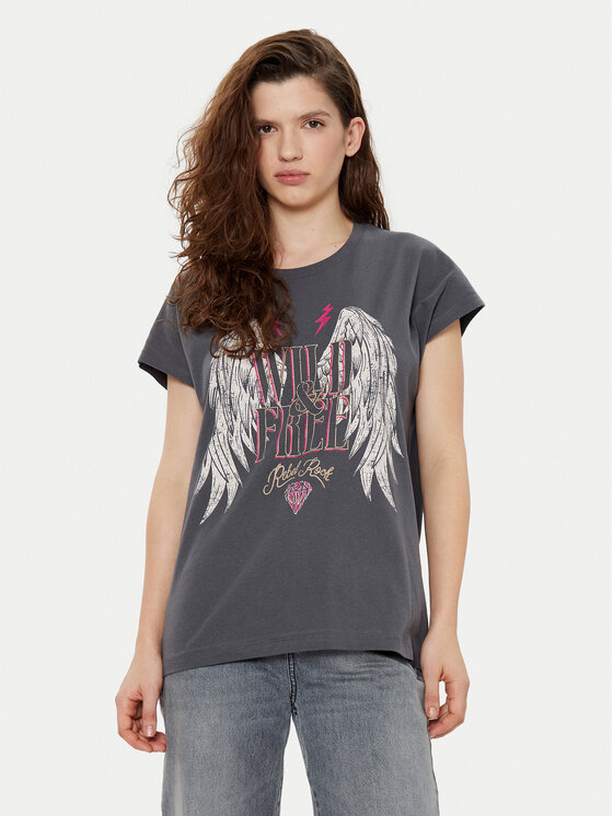 JJXX JJXX T-shirt Wilma 12274694 Siva Boxy Fit
