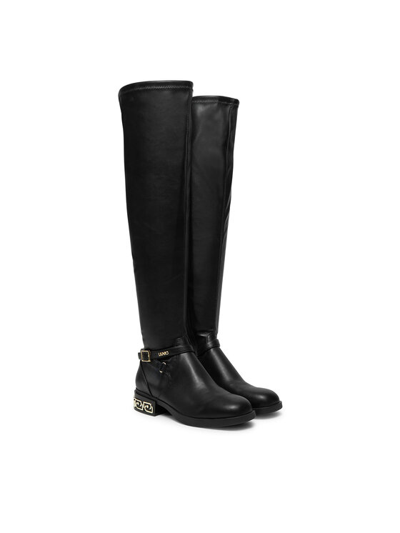 Liu Jo Liu Jo Overknees SF4211 EX046 Schwarz