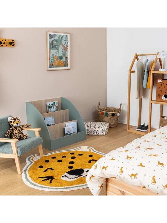 MIAhome MIAhome Dywan dziecięcy bawełniany dziecięcy Tigre 90 cm Kolorowy