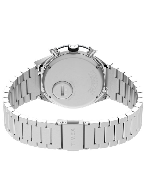 Timex Timex Zegarek TW2V69900 Srebrny
