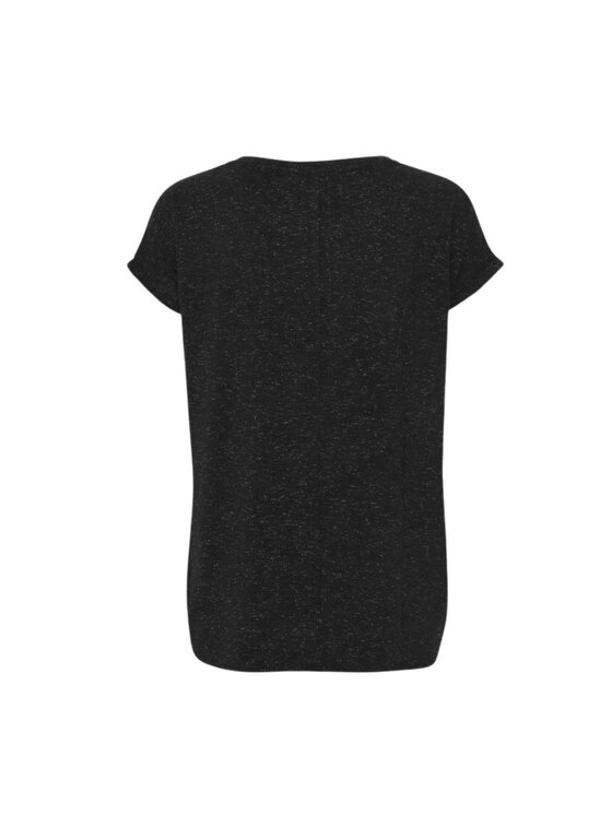ICHI ICHI T-shirt Maglia ihrebel ss6 Nero Regular Fit