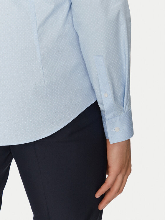 Calvin Klein Calvin Klein Košeľa K10K114299 Modrá Slim Fit