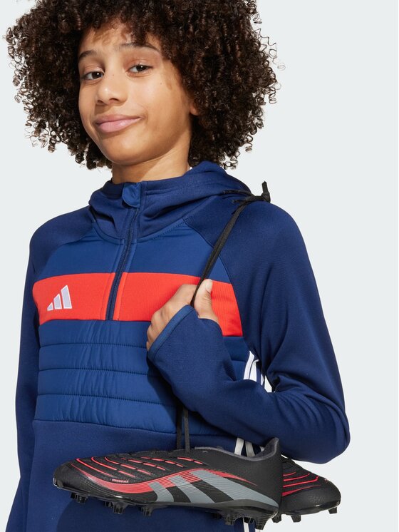 adidas adidas Bluza Tiro 25 Essentials Winterized Błękitny Regular Fit