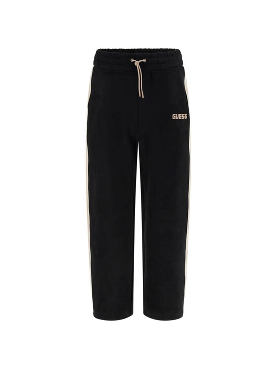 Guess Guess Spodnie materiałowe 171181 Czarny Regular Fit