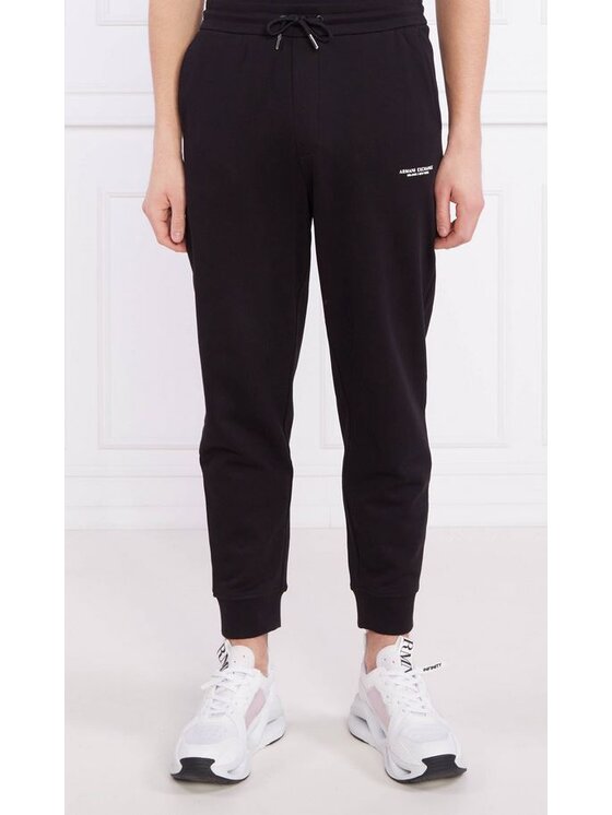 Armani Exchange Armani Exchange Teplákové nohavice 3RZPLE ZJ1ZZ Tmavomodrá Regular Fit