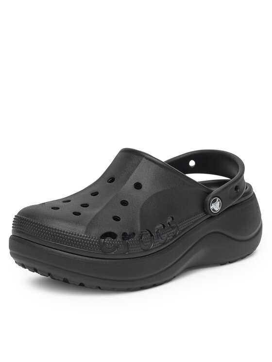 Crocs Crocs Şlapi WB-BAYA PLATFORM CLOG 208186-001 Negru