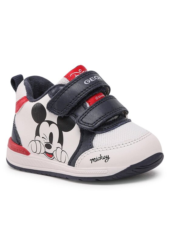 Geox Geox Κλειστά παπούτσια B Rishon Boy B350RB08554C0899 Λευκό