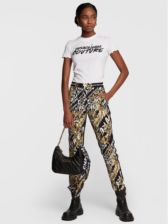 Versace Jeans Couture Versace Jeans Couture Členková obuv 73VA3S69 Čierna