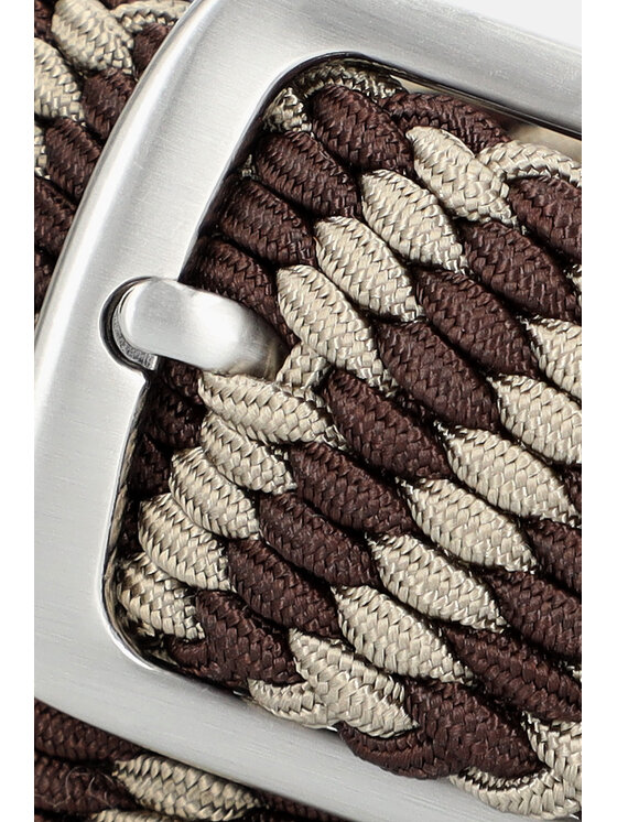 Lancerto Lancerto Pasek Męski Pleat PS090124000025 Brązowy