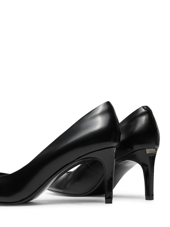 Calvin Klein Calvin Klein Štikle Heel Pump 70 - Brush L HW0HW02446 Crna