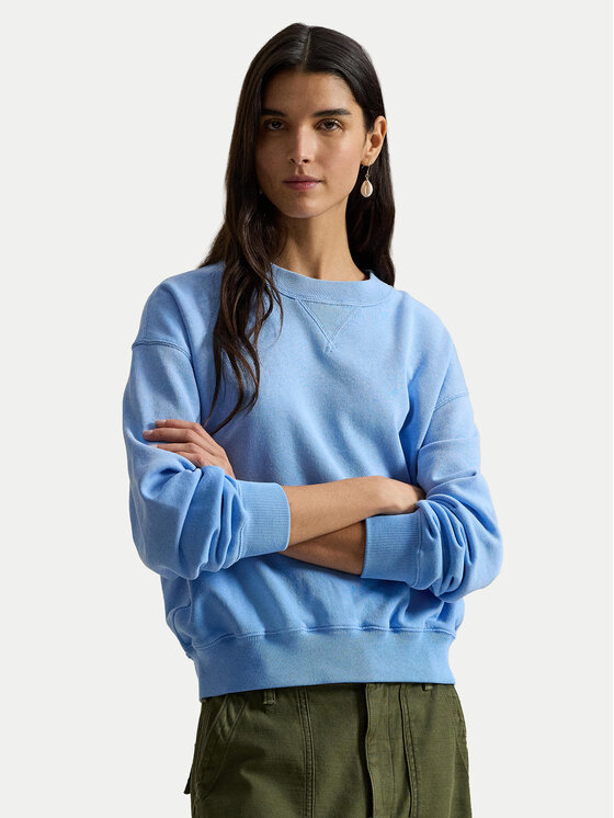 Polo Ralph Lauren Polo Ralph Lauren Суитшърт 211971690500 Син Relaxed Fit