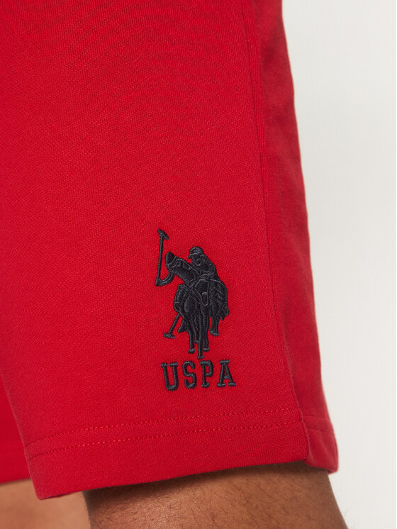 U.S. Polo Assn. U.S. Polo Assn. Sportske kratke hlače MUP3355 Crvena Regular Fit