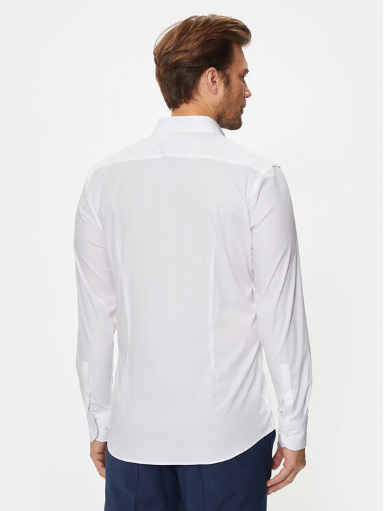 BOSS Boss Košulja H-Hank 50519859 Bijela Slim Fit