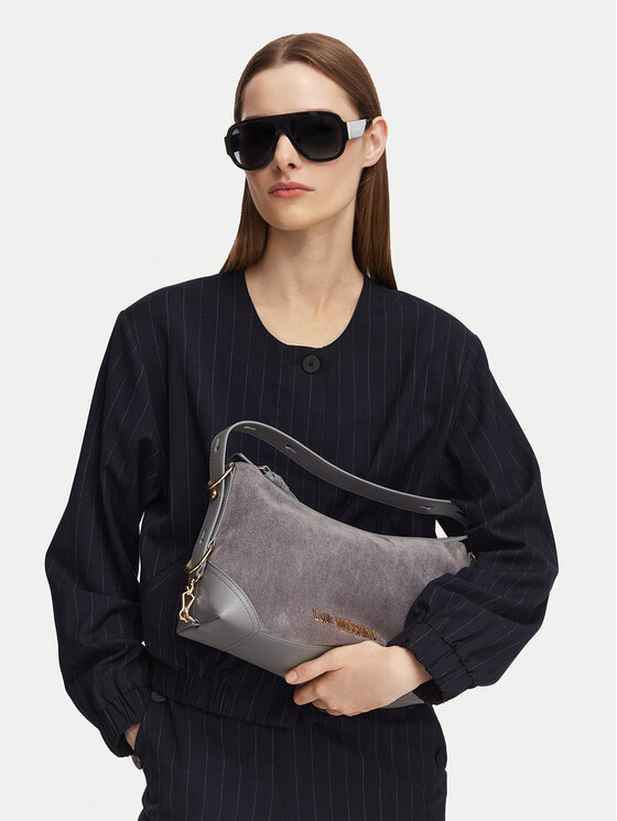 LOVE MOSCHINO Torbica JC4091PP1PLD101A Siva