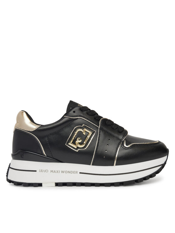 Liu Jo Liu Jo Sneakersy Maxi Wonder 85 BA5029 PX179 Černá