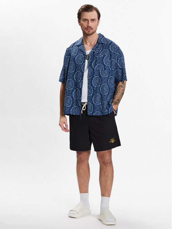 Camicia BDG AO DOT PRINT SHIRT 76742592 Blu