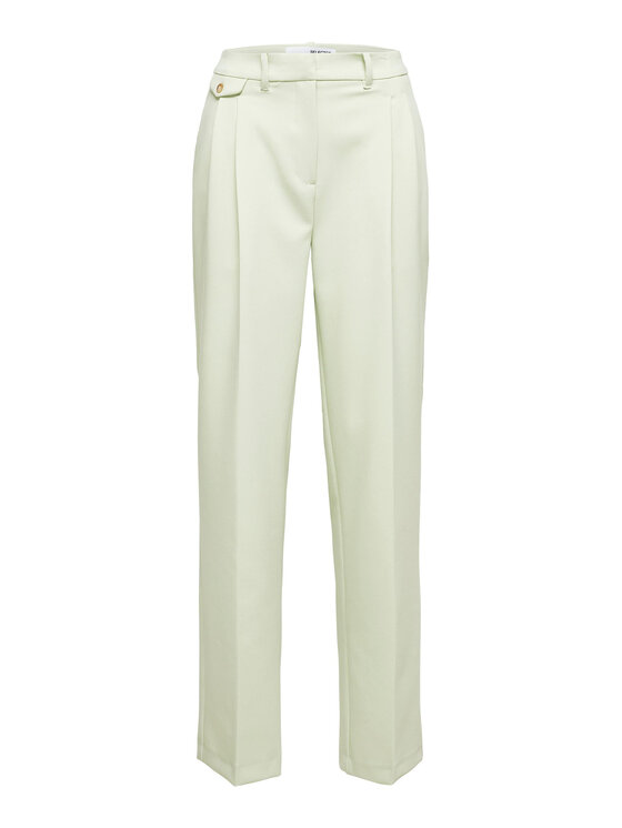 Selected Femme Selected Femme Pantaloni di tessuto Doah 16088117 Verde Regular Fit