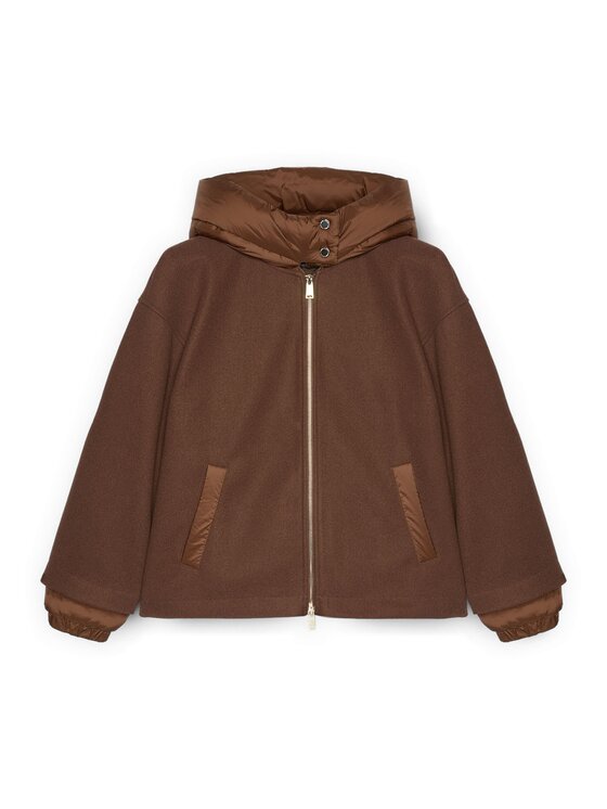 Fiorella Rubino Fiorella Rubino Cappotto invernale F458T001406N022 Marrone Regular Fit