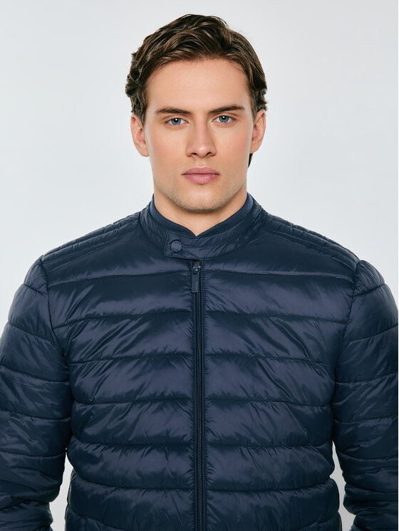 BIG STAR BIG STAR Kurtka zimowa KAMILOS Granatowy Basic Fit