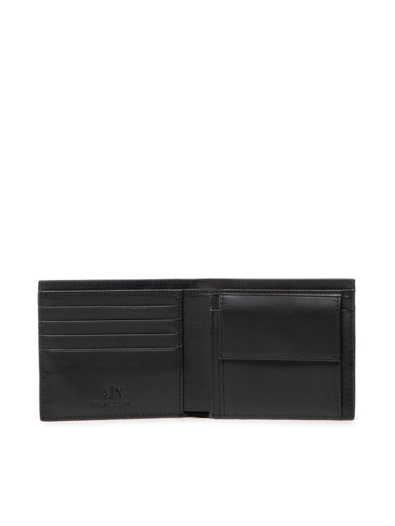 Armani Exchange Armani Exchange Liels vīriešu maks 958098 CC845 00020 Melns
