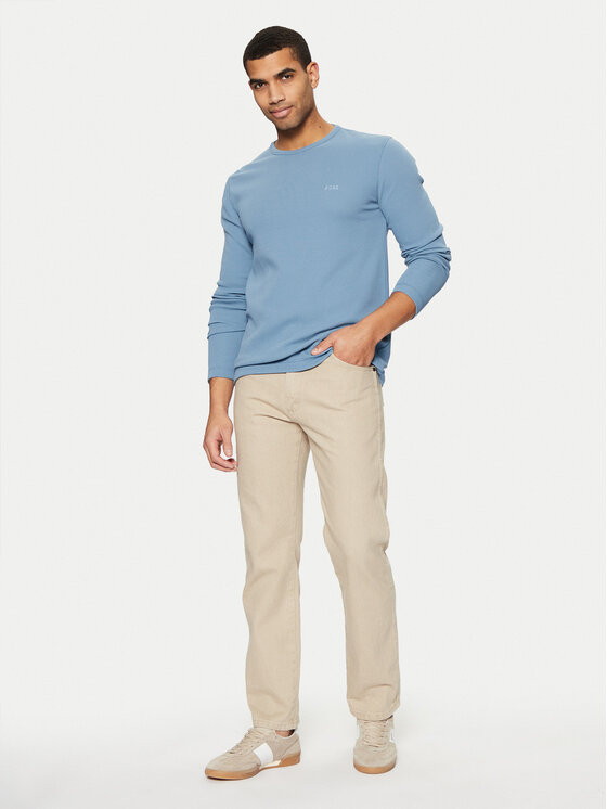 BOSS BOSS S dlhými rukávmi Tempesto 50520725 Modrá Regular Fit