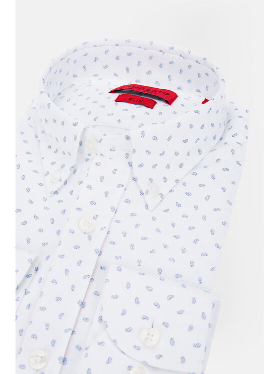 Lancerto Lancerto Koszula Ariana KO073121000010 Biały Slim Fit