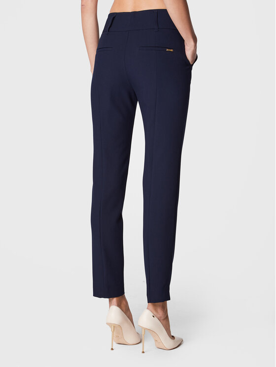 Marciano Guess Marciano Guess Pantaloni din material 1BGB11 9653Z Bleumarin Slim Fit