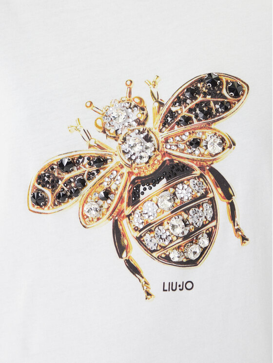 Liu Jo Liu Jo T-Shirt WA6237 JS923 Weiß Regular Fit