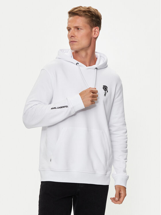 KARL LAGERFELD KARL LAGERFELD Світшот 705401 543910 Білий Regular Fit
