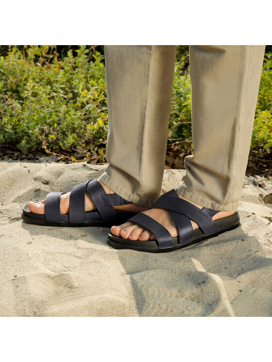 Togoshi Togoshi Sandalen TG-04-02-000025 Dunkelblau