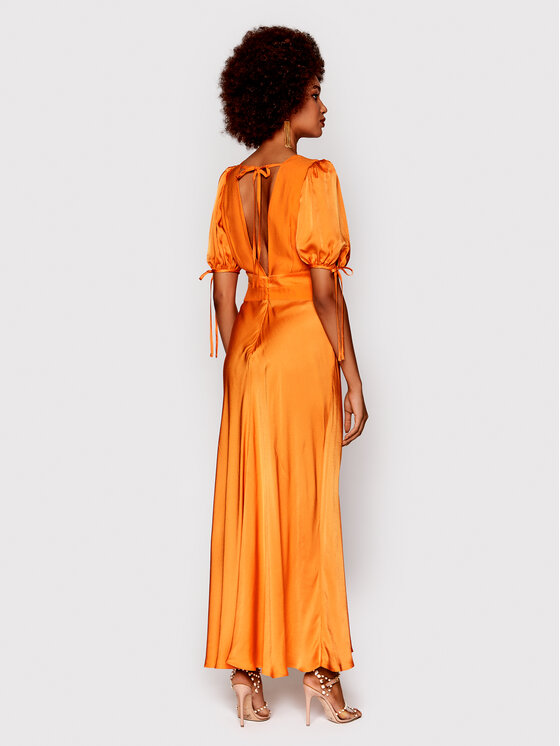 Ted Baker Ted Baker Φόρεμα βραδινό Lysette 256623 Πορτοκαλί Regular Fit