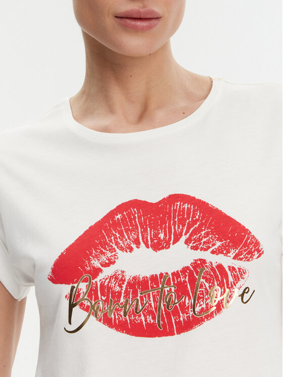 Morgan Morgan T-krekls 251-DVALA Balts Regular Fit