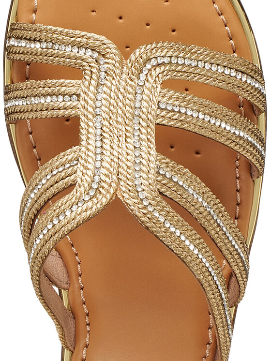 Geox Geox Ciabatte D Sozy Plus D65DQA 000EW C2016 Oro