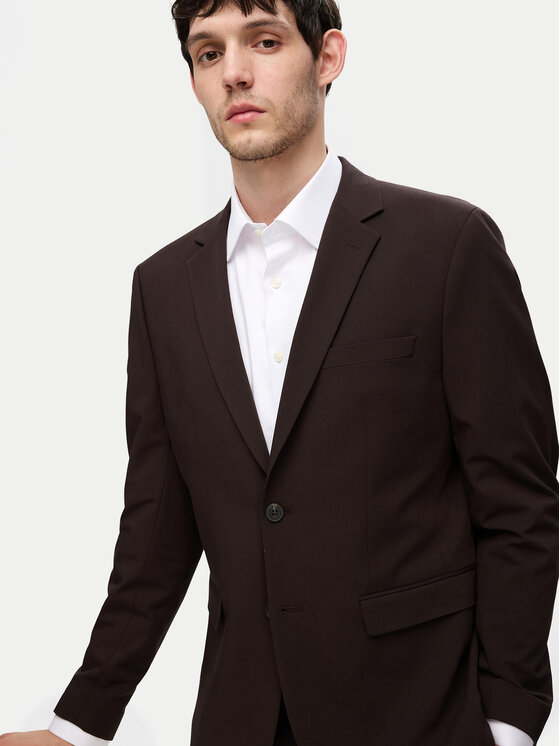 Selected Homme Selected Homme Риза 16092939 Бял Slim Fit