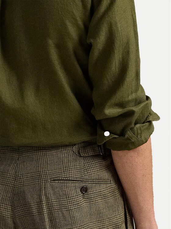 Polo Ralph Lauren Polo Ralph Lauren Cămașă 710968915006 Kaki Slim Fit
