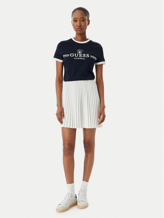 Guess Guess T-shirt V6GI08 K2975 Tamnoplava Regular Fit