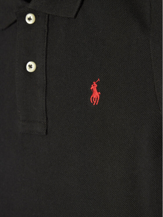 Polo Ralph Lauren Polo Ralph Lauren Polo marškinėliai Core Replen 322603252001 Juoda Regular Fit