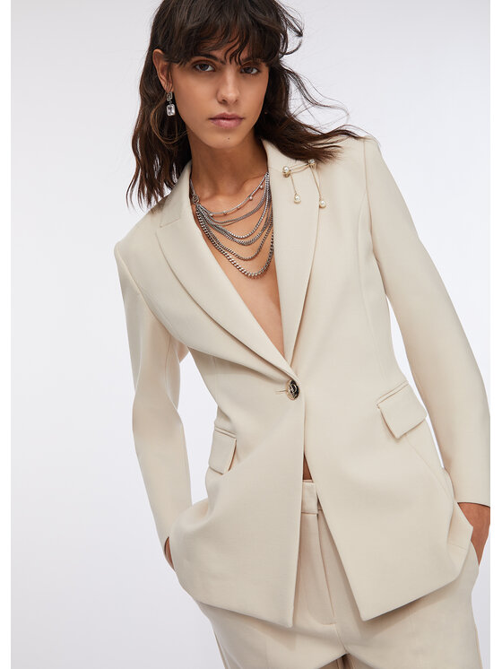 Liu Jo Liu Jo Giacca da donna CF5343J1857X071A Bianco Regular Fit