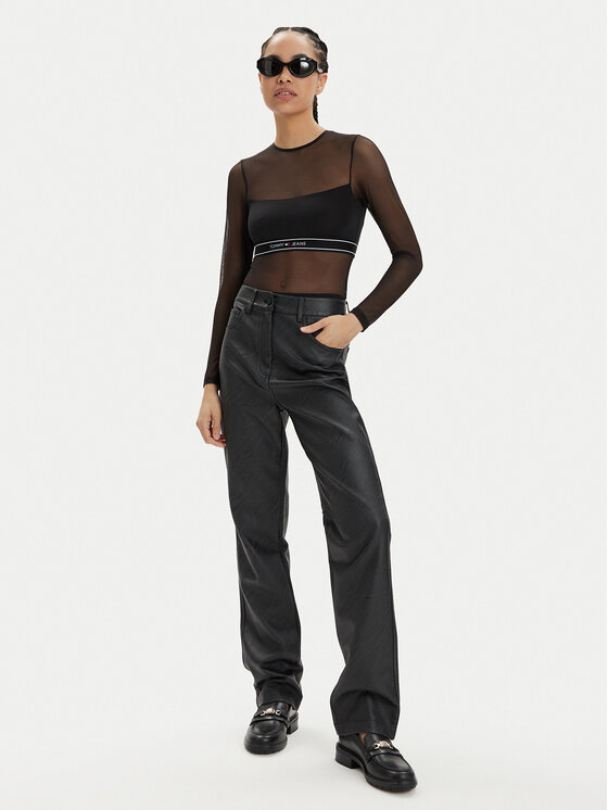 Tommy Hilfiger Tommy Hilfiger Body UW0UW05135 Czarny Slim Fit